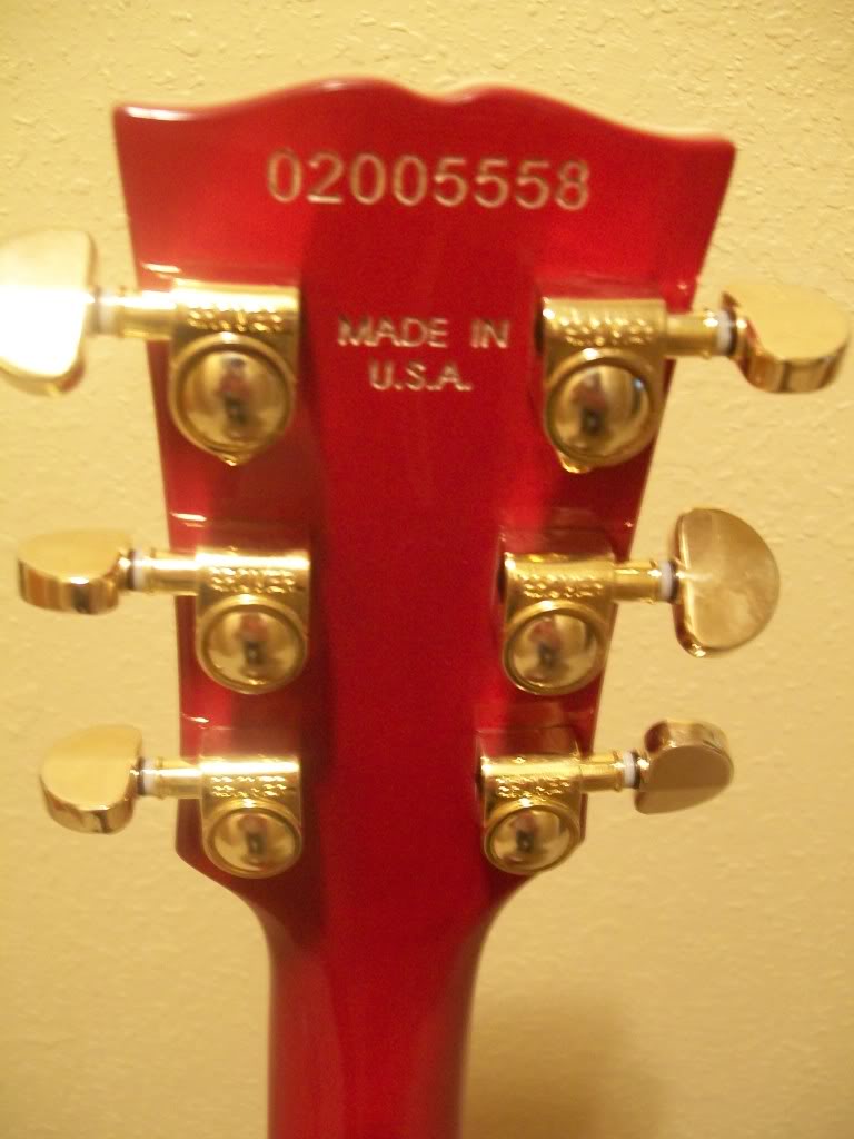 gibson serial number